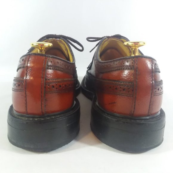 Dexter Mahogany Longwing Blucher Shoes Mens 7.5M main image 6